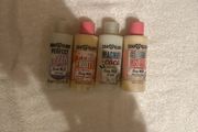 3 x Bath Wash. 1 x Bath Milk