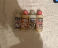 Soap & Glory - 3 x Bath Wash. 1 x Bath Milk