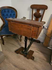 Antique school desk