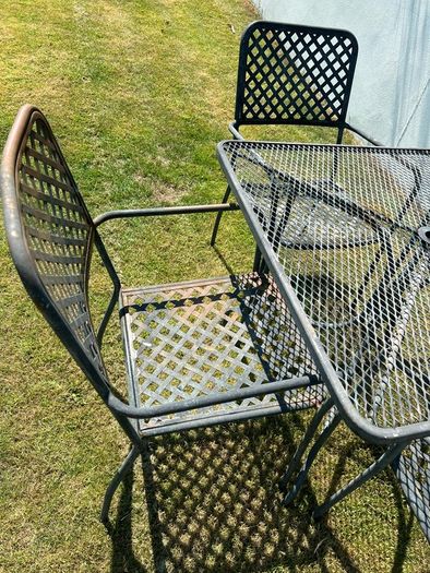 Garden table and chairs
