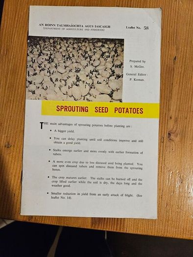 1960s Department Of Agricultural And Fishiries X17 Advisory To Irish Farming People. All In Good Condition.  See Photos For Same.