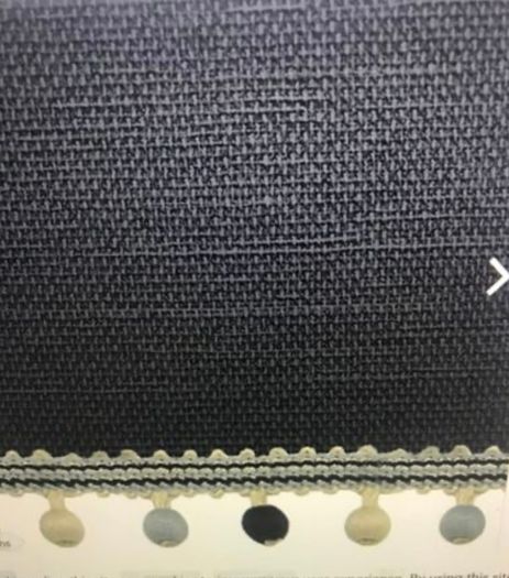 Blackout navy/blue roller blind