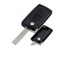 Replacement Car Remote Key Fob Shell For Peugeot / Citroen (2 buttons / CE0523)