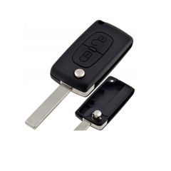 Replacement Car Remote Key Fob Shell For Peugeot / Citroen (2 buttons / CE0523)