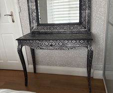Console Table with Mirror