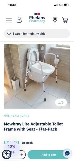 Toilet Frame