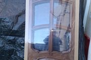 New Deanta door , walnut , solid.