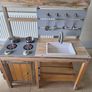 Wooden Play Kitchen Image 3