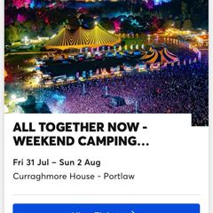 All Together Now festival ticket
