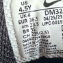 Nike D/M/S/X Dimsix black orange boys runners trainers size 4 Image 3