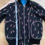 Authentic Coach 1941 reversible California Varsity Jacket in blue/black Image 4