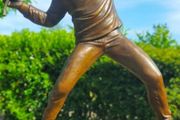 Rose Thrower - Bronze, Marble, Signed
