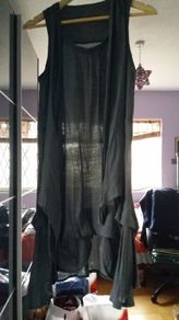 Grey light dress