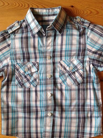 Age 3 Short Sleeved Blue