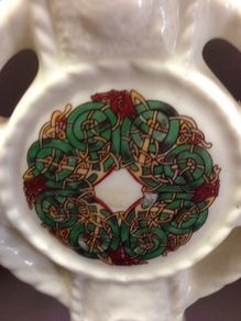 Cre Porcelain Irish Celtic Cross