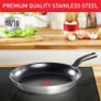 5 Piece, Comfort Max, Stainless Steel, Pots and Pans, Induction Set, Silver Image 2