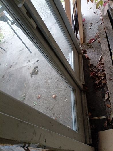 teak patio doors
