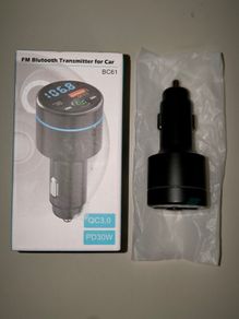 Bluetooth Car Charger & FM Transmitter