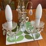 Vintage Glass Wall Lights x 4 Image 6