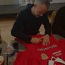 Manchester United Champions League final jersey signed by legends  Stam Giggs Cole Image 3