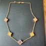 Clover style tricolor necklace Image 4
