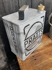 Antique Pratts Petrol Can