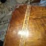 Rare Antique Brass and Walnut Writing Slope, likely dating to the Regency period circa 1825 with Hidden 3 Drawers. Postage Available or Collection Image 4