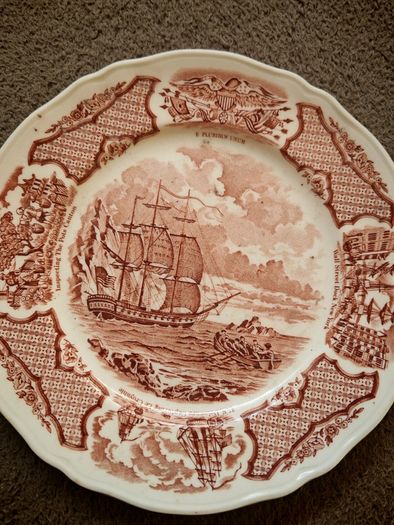Vintage Alfred Meakin Fair Winds Dinner Tea Set Staffordshire