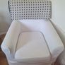 White IKEA Armchair Image 4