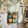 Brand New WELDUN Kitchen Trolley with 3 Tiers, Metal Shelf on Wheels with Handle. Image 5
