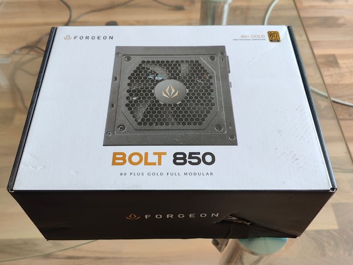 Forgeon Bolt PSU 850W 80 Plus Gold Full Modular Brand New