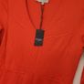 BNWT Hobbs London jersey classy red V-neck midi Madeline dress size UK12 EU40 Postage included Image 4