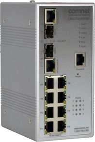 Comnet CNGE2FE8MSPOE+ Managed Ethernet Switch with Power over Ethernet PoE+