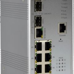 Comnet CNGE2FE8MSPOE+ Managed Ethernet Switch with Power over Ethernet PoE+