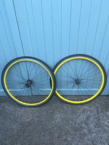 700cc fixed gear flip flop hub wheelset