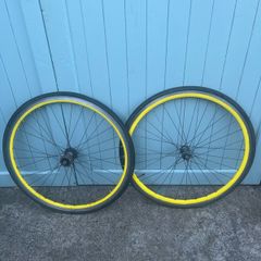 700cc fixed gear flip flop hub wheelset
