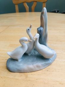 Nao By Lladro Goose Ornament Group