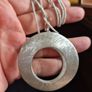 Vintage Silver Toned Necklace Image 5