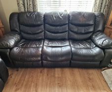 Leather sofa