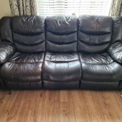 Leather sofa