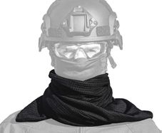 Airsoft - Mesh Scarf Neckerchief - Black