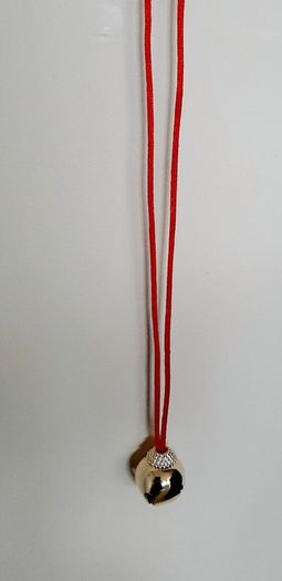 2026 Gold bell on red cord