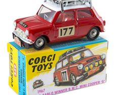 Corgi Toys 339 - Monte-Carlo Winner 1967 B.M.C. Mini Cooper 'S' Re-Issue
