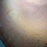 Large Signed Rosso Pottery Studio Dish Image 9