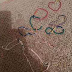 girl bracelets x 10