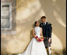 Viral RONALD JOYCE wedding gown uk 14-16