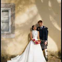 Viral RONALD JOYCE wedding gown uk 14-16