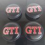 4 x VW Golf Gti 65mm Centre Caps - Free Post Image 2