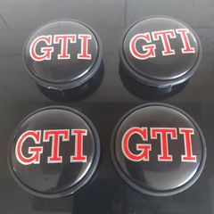 4 x VW Golf Gti 65mm Centre Caps - Free Post