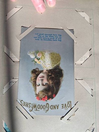 Mega Art Nouveau Postcard Album (197 Pieces)